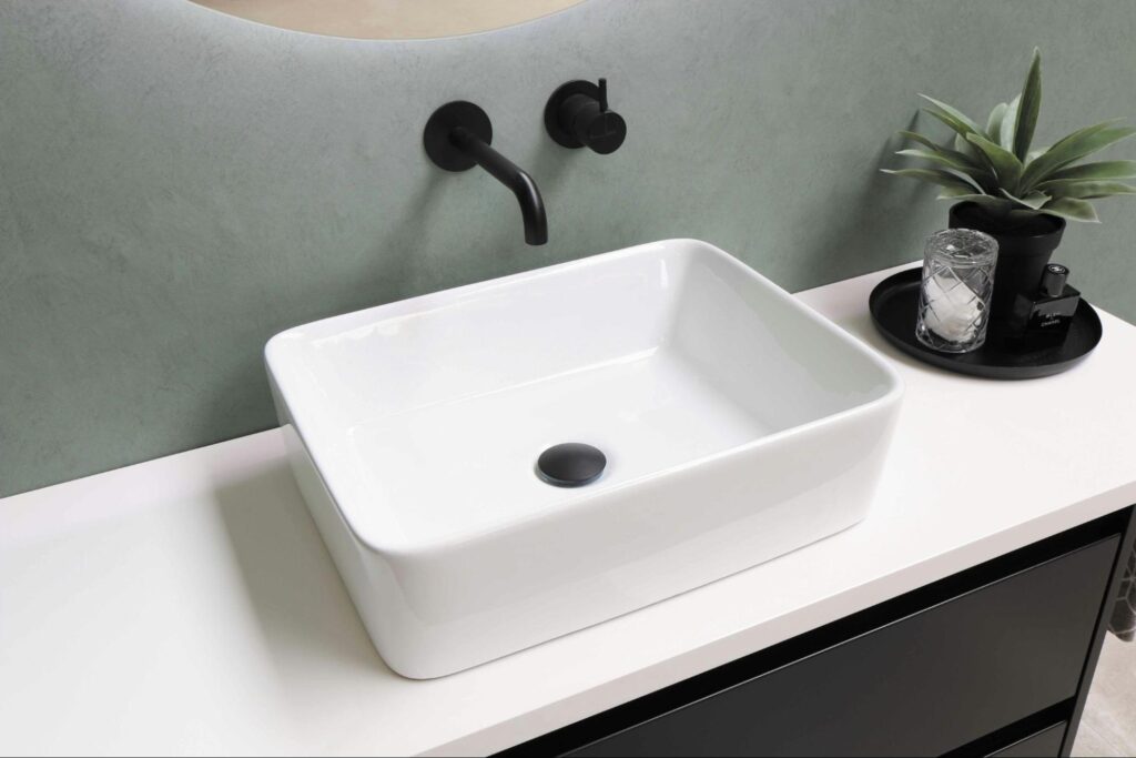 a brand new sink installed by IVCG's expert plumbers in Ireland