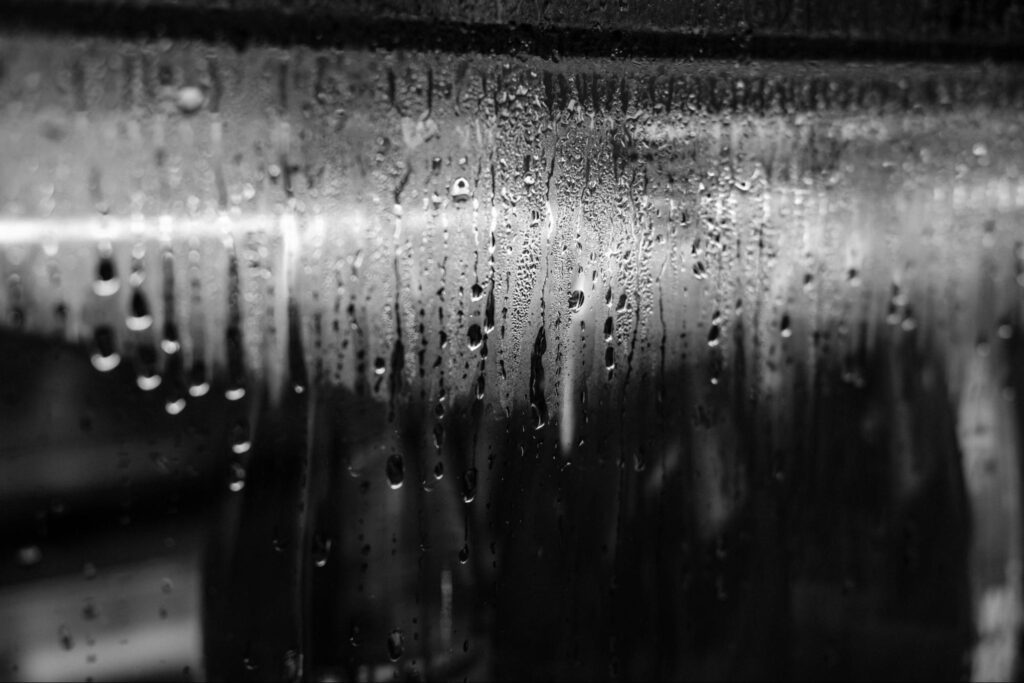 Condensation on window